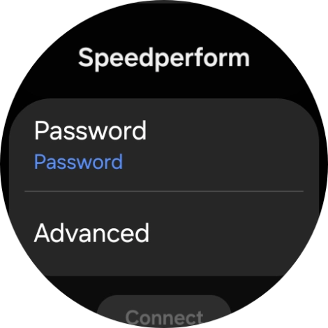 Press Password.