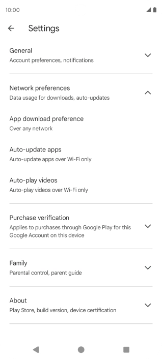 Press Auto-update apps. Press Auto-update apps.