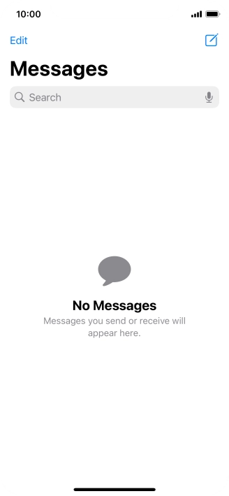 Press the new message icon.