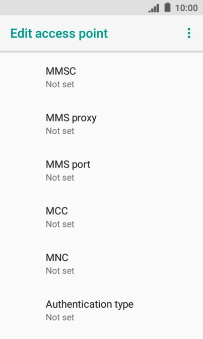 Press MMSC. Press MMSC.