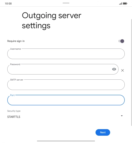 Press the drop down list below Press the drop down list below