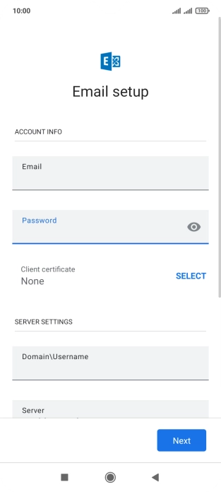 To turn on the function, press SELECT and follow the instructions on the screen to install the required certificate. To turn on the function, press SELECT and follow the instructions on the screen to install the required certificate.