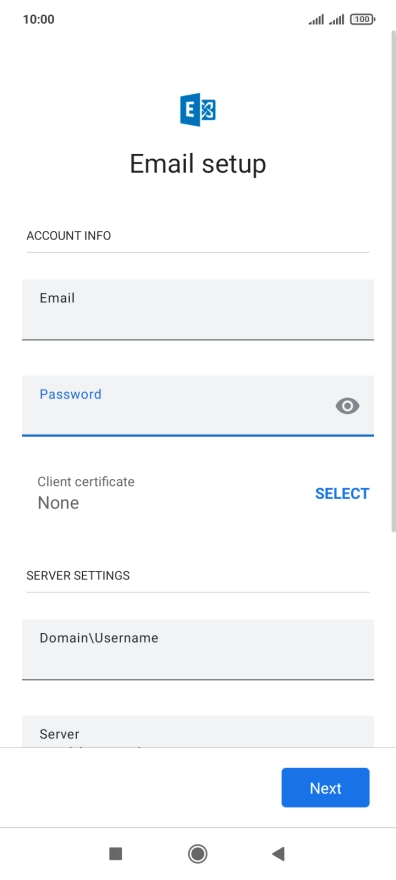 To turn on the function, press SELECT and follow the instructions on the screen to install the required certificate. To turn on the function, press SELECT and follow the instructions on the screen to install the required certificate.