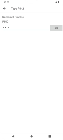 Press OK. Press OK.