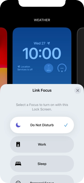 Press the close icon. Press the close icon.