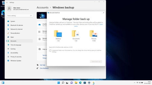 Click the required folders. Click the required folders.
