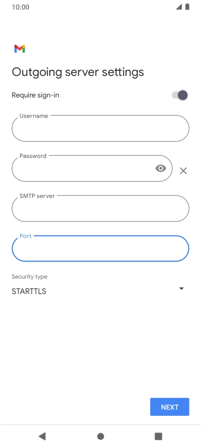 Press the drop down list below Press the drop down list below