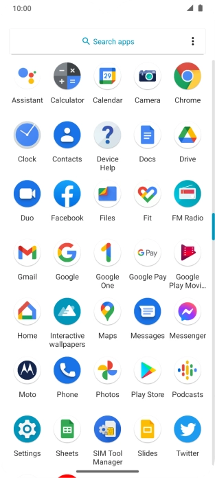 Press Gmail.