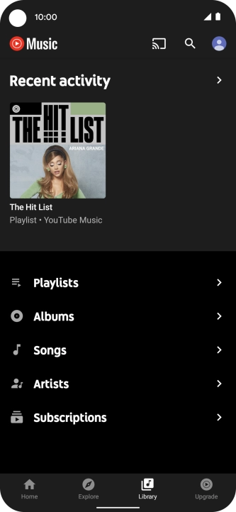 Press the required category and go to the required audio file. Press the required category and go to the required audio file.