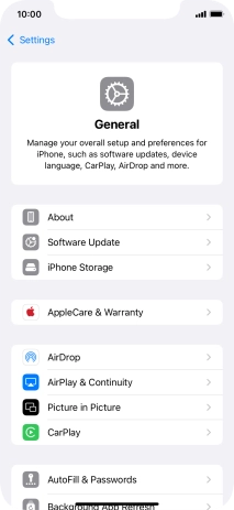Press iPhone Storage. Press iPhone Storage.