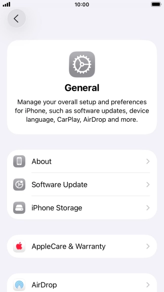 Press iPhone Storage. Press iPhone Storage.