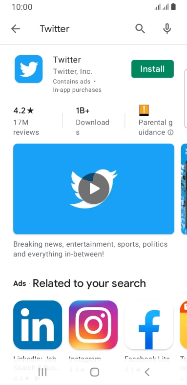 Press Twitter.