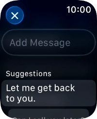 Press Add Message.