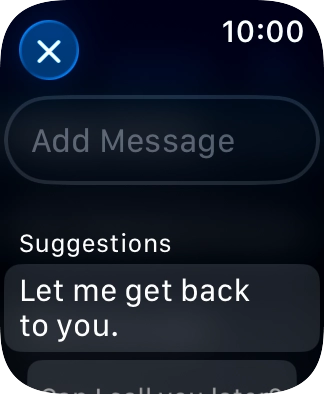 Press Add Message.