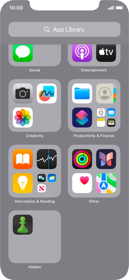 Press and hold the required app. Press and hold the required app.