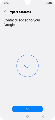 Press OK. Press OK.