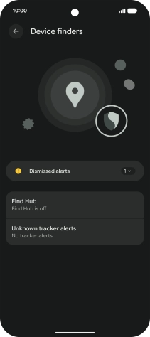 Press Find Hub. Press Find Hub.