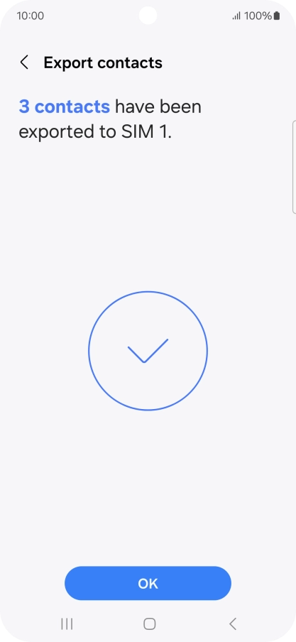 Press OK.
