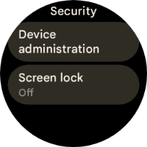 Press Screen lock.