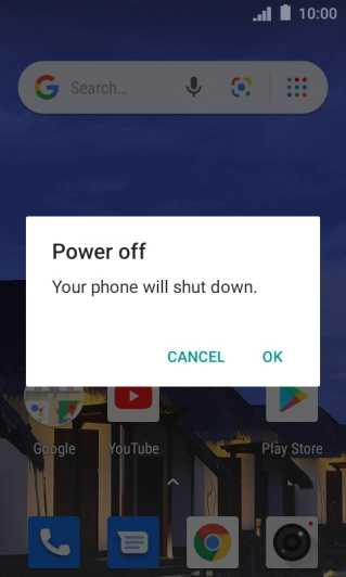 Press OK. Press OK.