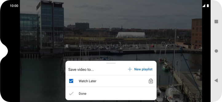 Press the required playlist.