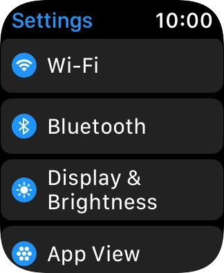 Press Wi-Fi.