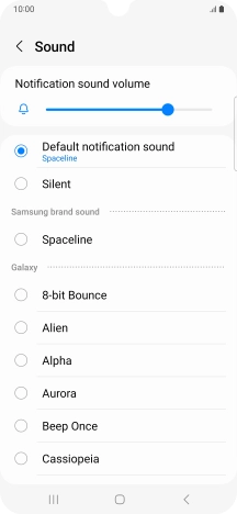 Press the required message tones to hear them.
