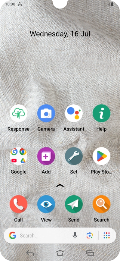 The missed calls icon shows that you have one or more missed calls.