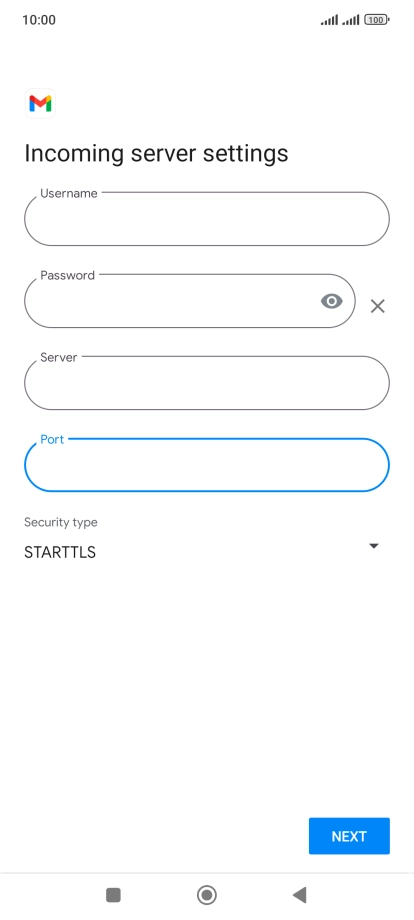 Press the drop down list below Press the drop down list below