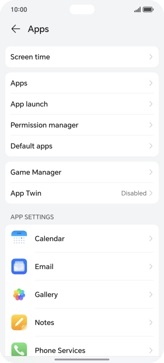Press Apps.
