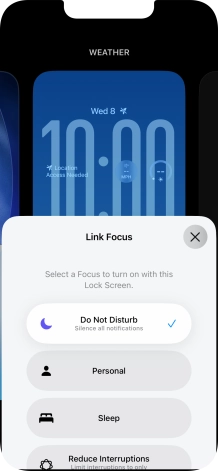 Press the close icon.