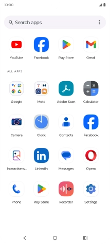Press Google.