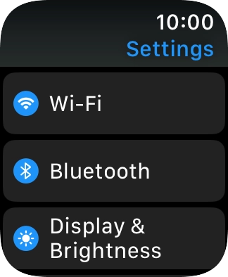 Press Bluetooth. Press Bluetooth.