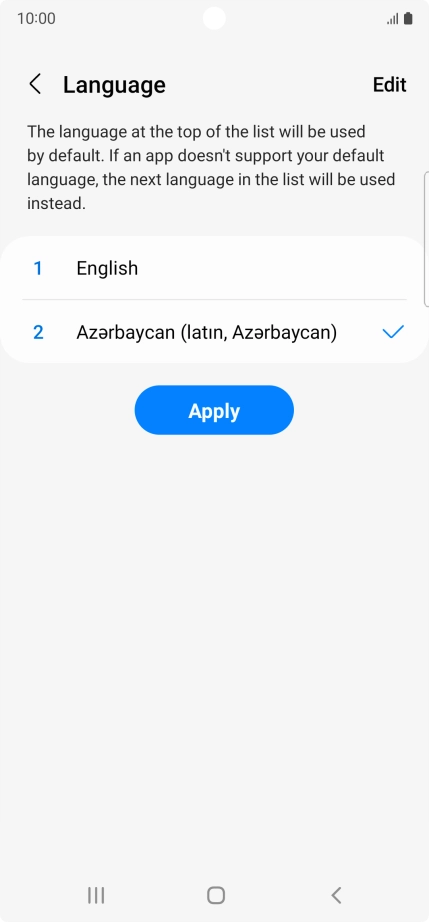 Press Apply.