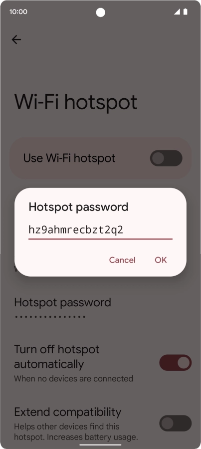 Press OK. Press OK.