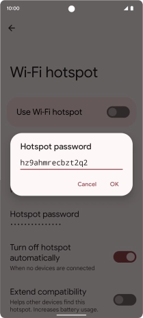 Press OK. Press OK.