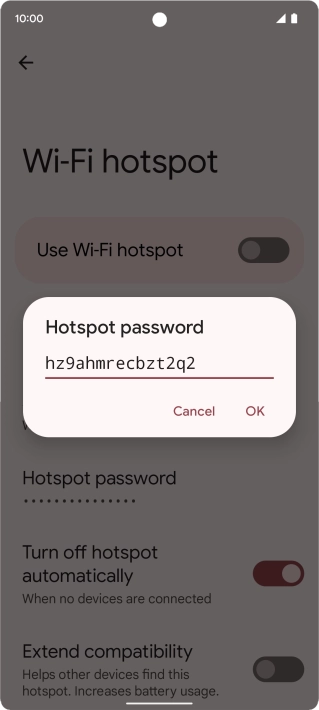 Press OK. Press OK.