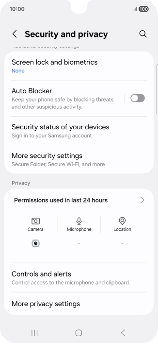 Press Permissions used in last 24 hours. Press Permissions used in last 24 hours.