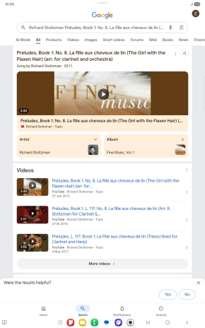 Follow the instructions on the screen to use the search results. Follow the instructions on the screen to use the search results.