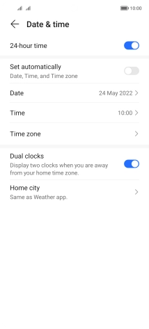 Press the indicator next to Press the indicator next to