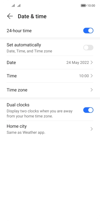 Press the indicator next to Press the indicator next to