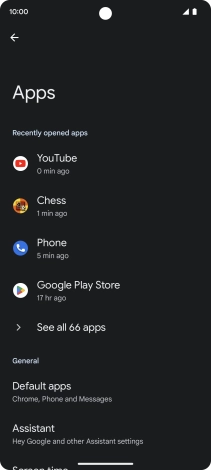 Press See all apps. Press See all apps.