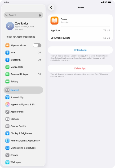 Press Offload App. Press Offload App.