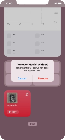 Press Remove. Press Remove.