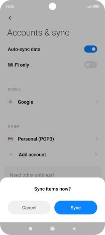 If you turn on the function, press Sync. If you turn on the function, press Sync.