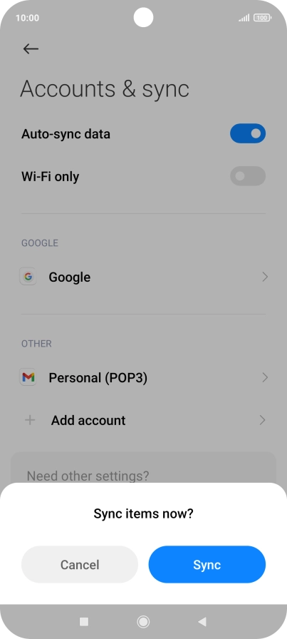 If you turn on the function, press Sync. If you turn on the function, press Sync.