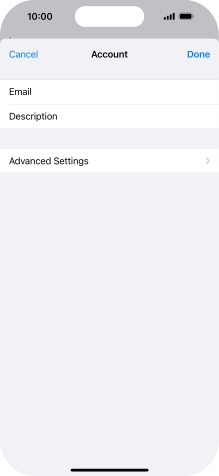 Press Advanced Settings. Press Advanced Settings.