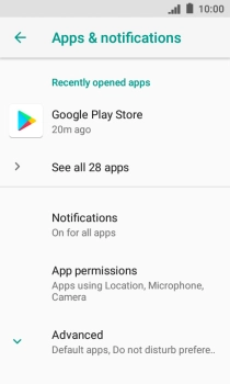 Press See all apps. Press See all apps.