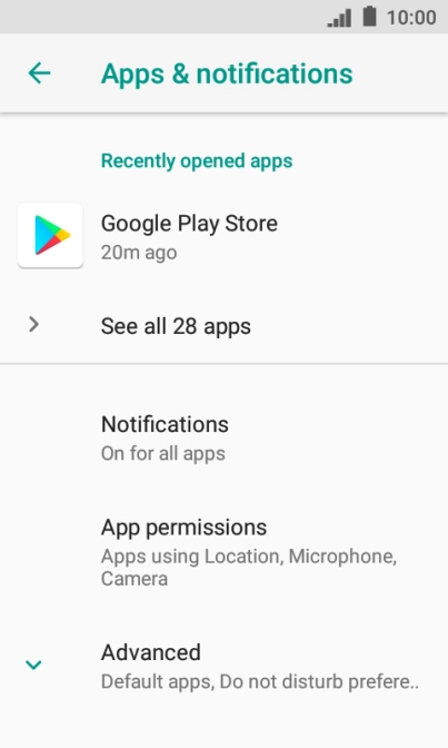 Press See all apps. Press See all apps.