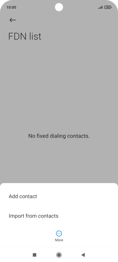 Press Add contact.